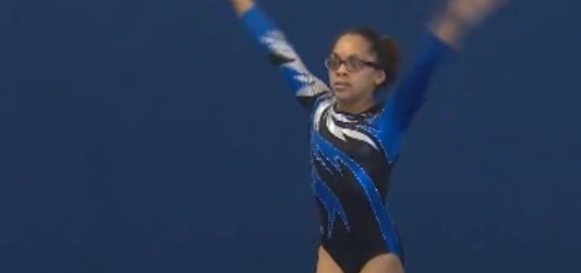 Gimnasta ciega va por los Olímpicos Gimnasta ciega va por los Olímpicos