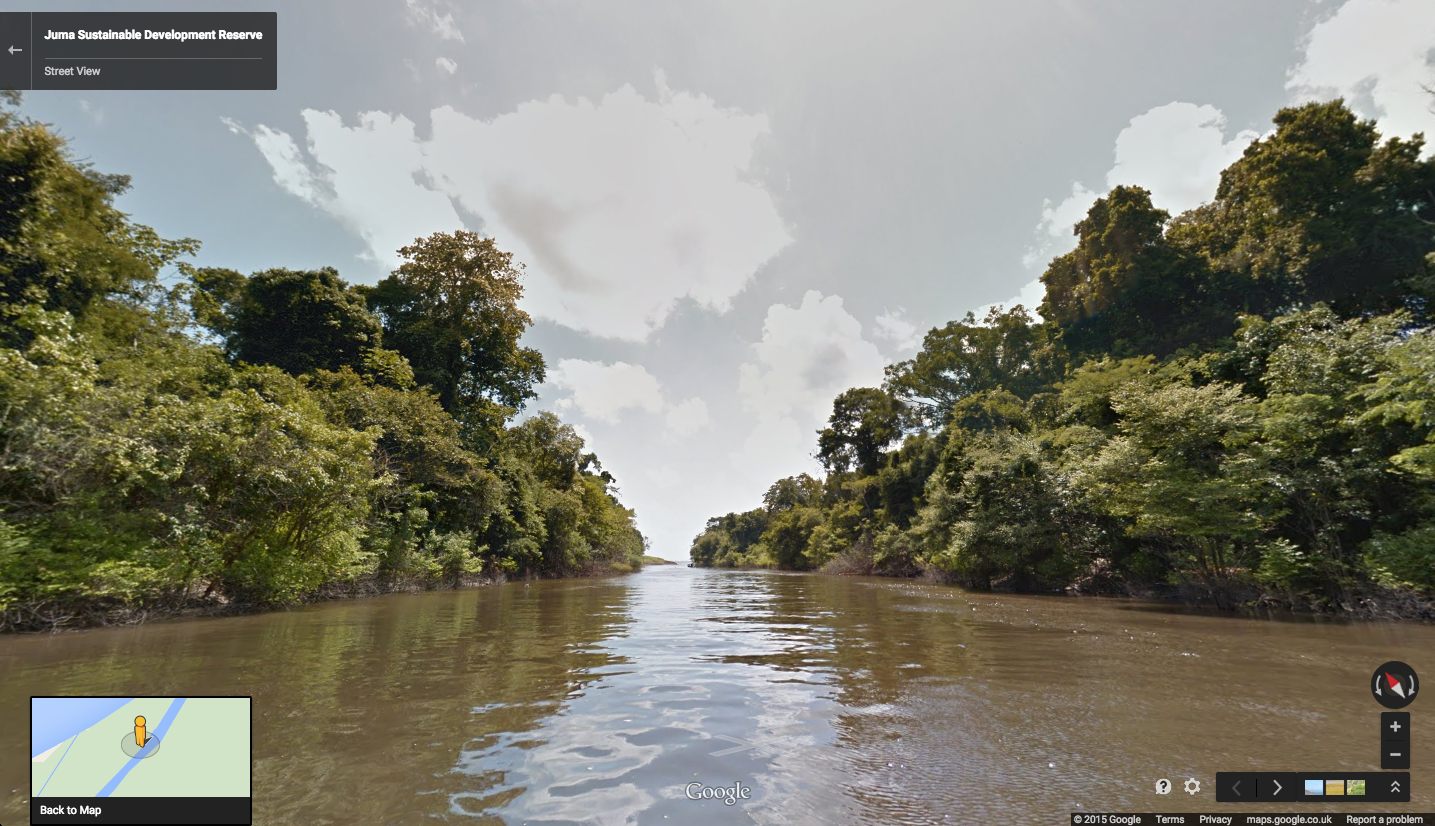 Google Street View llega al Amazonas