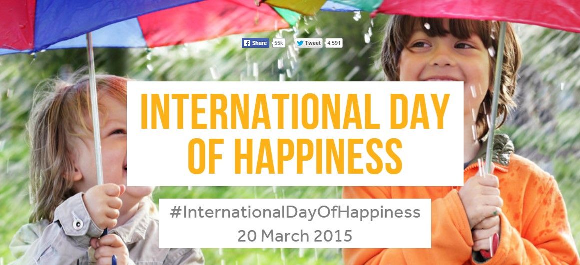 Hoy es el Día Internacional de la Felicidad