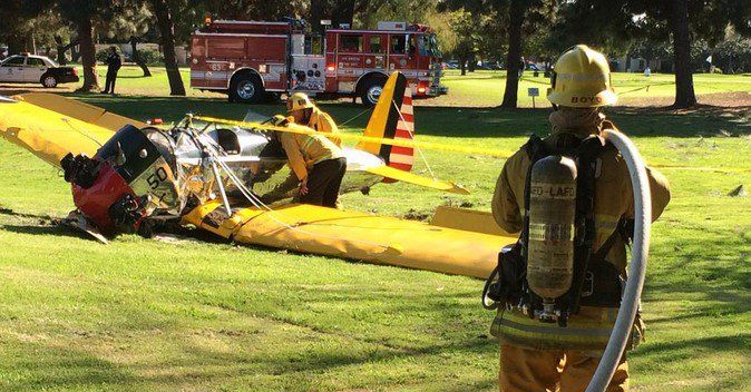 Se desploma avioneta de Harrison Ford