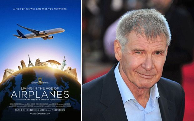 Harrison Ford participará en documental sobre aviación