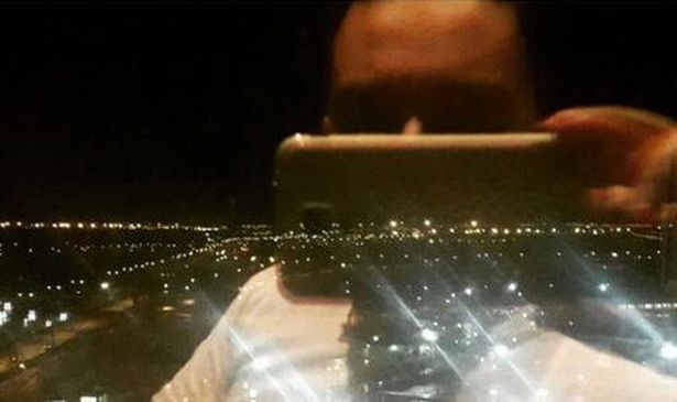 La última foto de un pasajero del avión de Germanwings