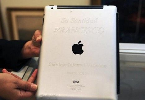 Subastarán iPad del Papa Subastarán iPad del Papa