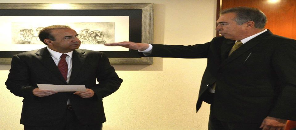 Rinde protesta nuevo presidente de Junta Federal de Conciliación y Arbitraje