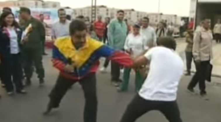 Nicolás Maduro le entra al box Nicolás Maduro le entra al box