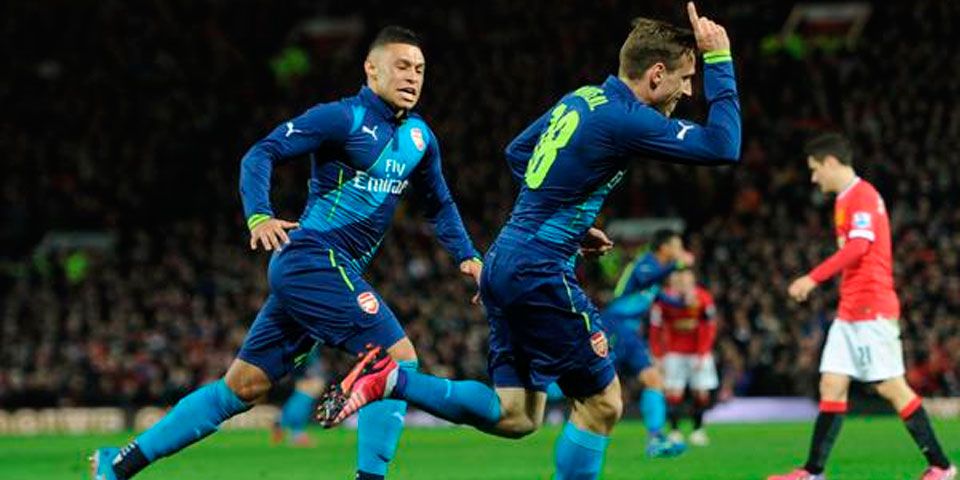 Arsenal eliminó a Manchester United en FA Cup