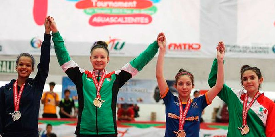 México gana 17 medallas en Abierto de Taekwondo