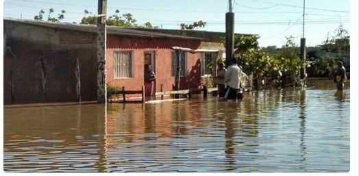 Apoyan a damnificados por lluvias