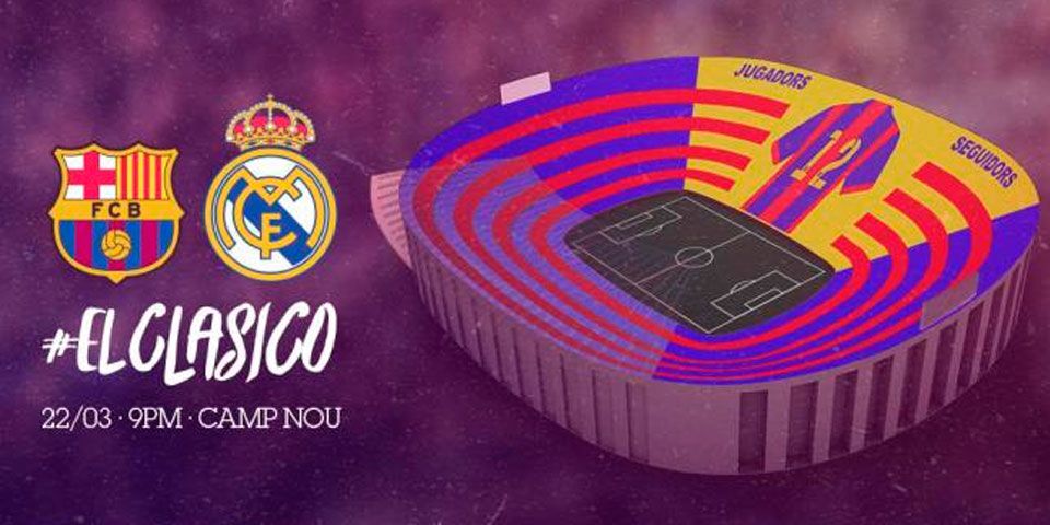 Barcelona desplegará mosaico para el Clásico