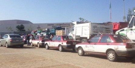 CTM bloquea Ciudad Judicial de Oaxaca