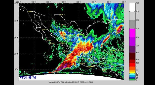 Habrá mal tiempo en casi todo el  país