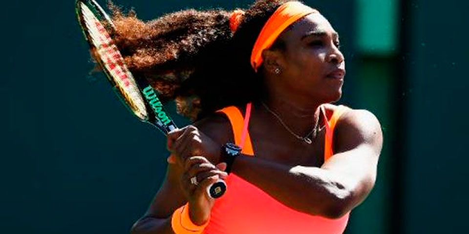 Serena avanza fácilmente en Premier de Miami Serena avanza fácilmente en Premier de Miami