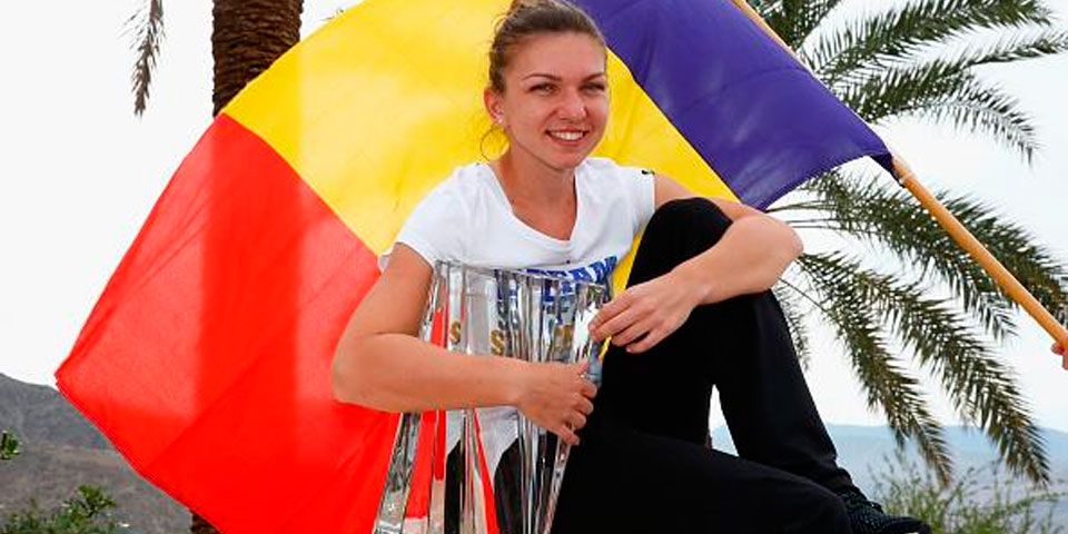 Simona Halep gana torneo de Indian Wells Simona Halep gana torneo de Indian Wells