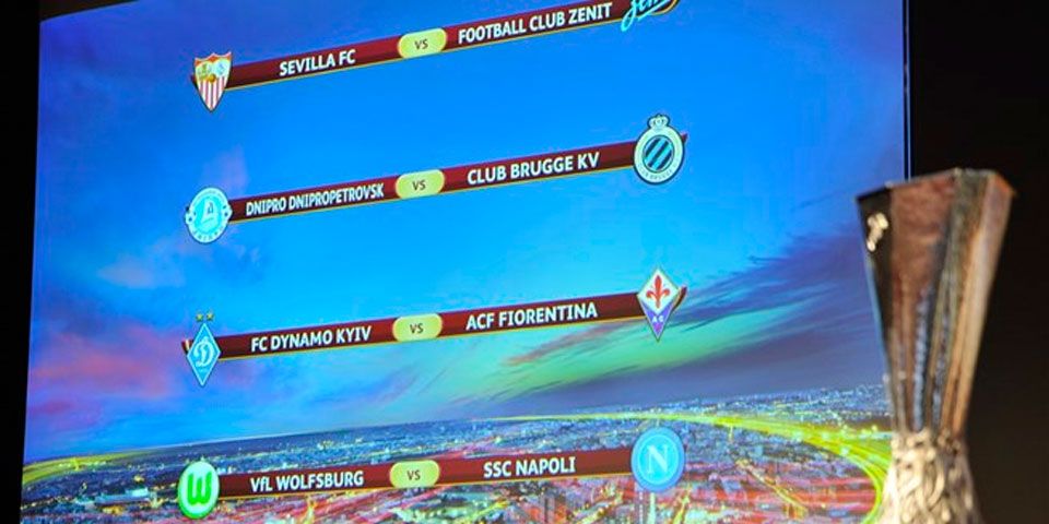 Sorteados los cuartos de la Europa League