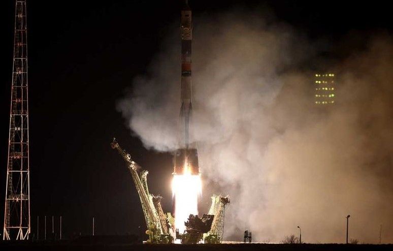 Rusia lanzó nave espacial tripulada a EEI Rusia lanzó nave espacial tripulada a EEI