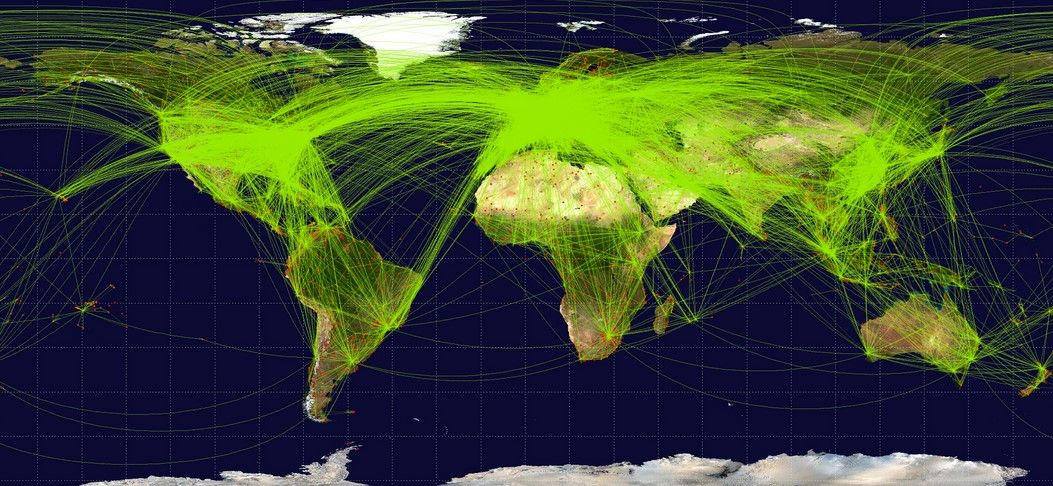 Observa el tráfico aéreo desde tu computadora