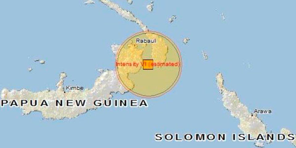 Alerta de tsunami por sismo en Papúa Nueva Guinea Alerta de tsunami por sismo en Papúa Nueva Guinea