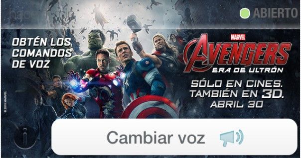 Avengers guiarán tu camino en Waze Avengers guiarán tu camino en Waze
