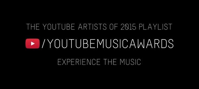 Ganadores de los YouTube Music Awards 2015