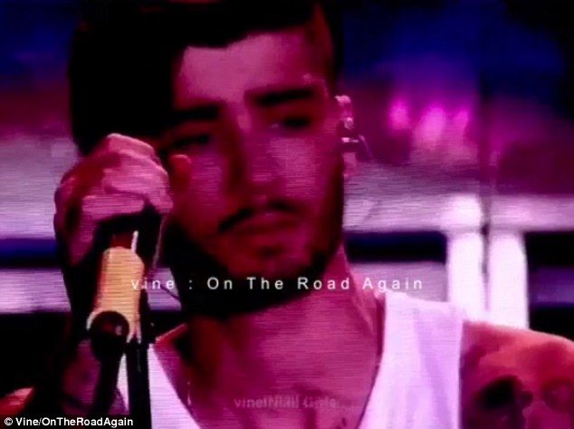 Zayn Malik llora en último concierto con One Direction Zayn Malik llora en último concierto con One Direction