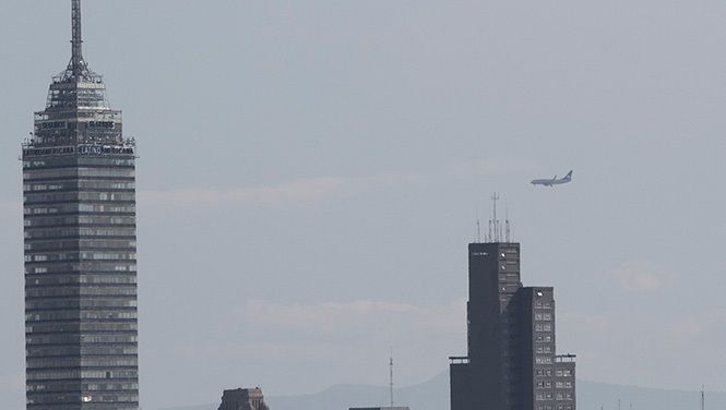 Mala calidad del aire en dos zonas del Valle de México