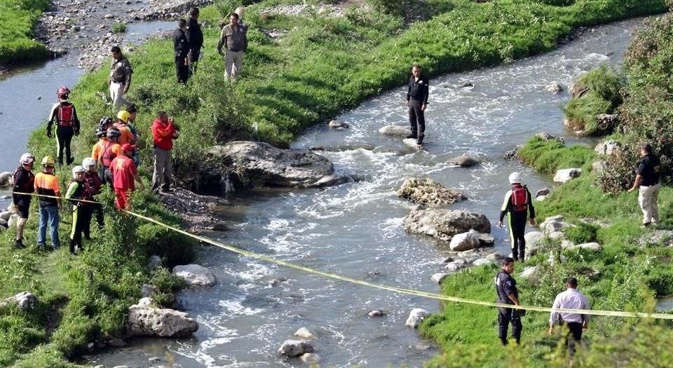 Encuentran cuerpo de menor en río de NL Encuentran cuerpo de menor en río de NL