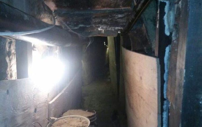 Video del narcotúnel de Tijuana