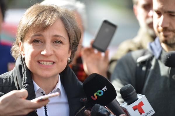 Procede demanda de MVS contra Aristegui