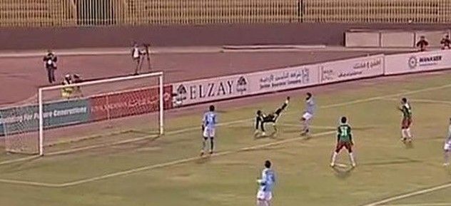 Increíble autogol en la liga de Jordania