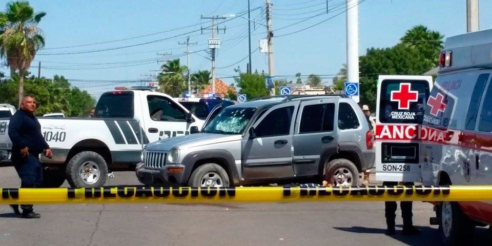 Tiroteo en Caborca deja cinco muertos