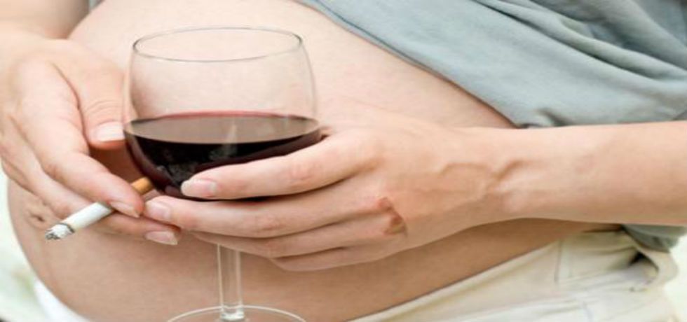 Riesgos de beber en el embarazo