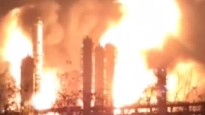 Explota planta química en China