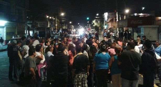 Bloquean calles en Coyoacán. Hay dos detenidos