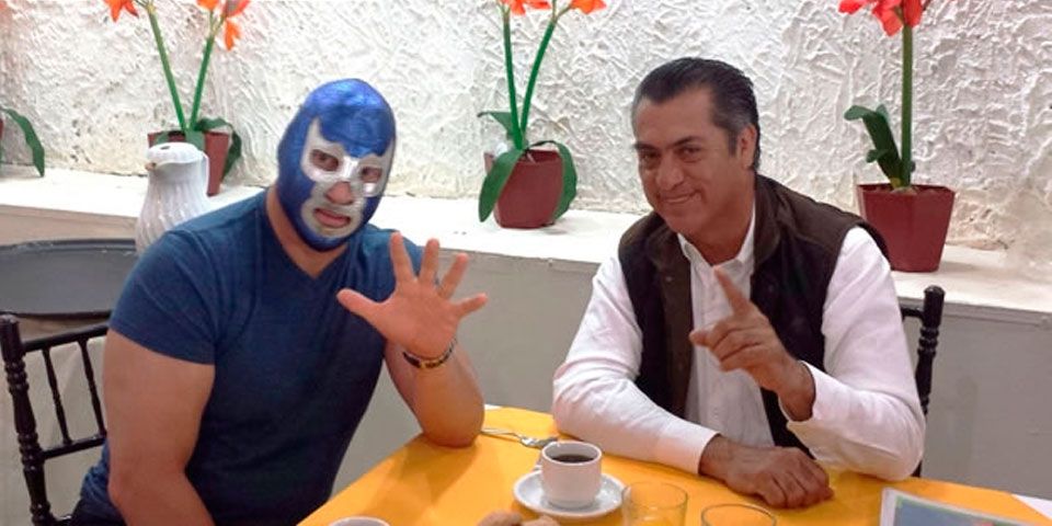 Blue Demon Jr. apoyará candidatura de “El Bronco”