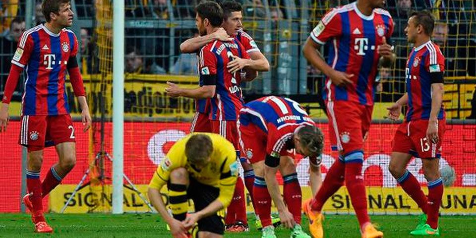 Bayern Munich se lleva el Clásico alemán