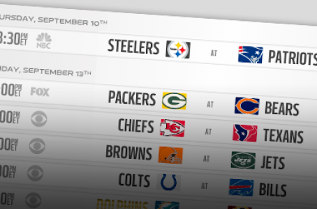 Se da a conocer el calendario de la NFL 2015 Se da a conocer el calendario de la NFL 2015