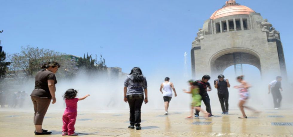 Prevén temperaturas extremadamente calurosas