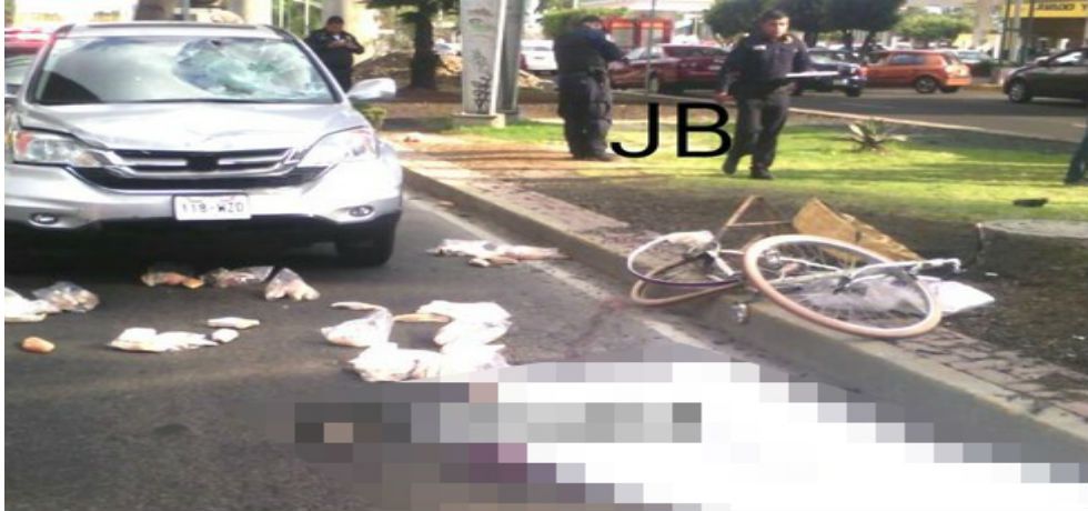 Muere ciclista en Coyoacán