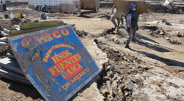 Circo Hermanos Fuentes pierde 1mdd por lluvias Circo Hermanos Fuentes pierde 1mdd por lluvias