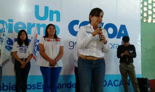 Nunca he pactado con La Tuta: Cocoa Calderón