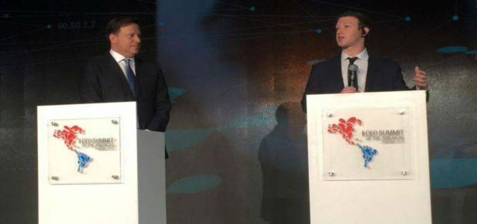 Facebook anuncia internet gratis para Panamá Facebook anuncia internet gratis para Panamá