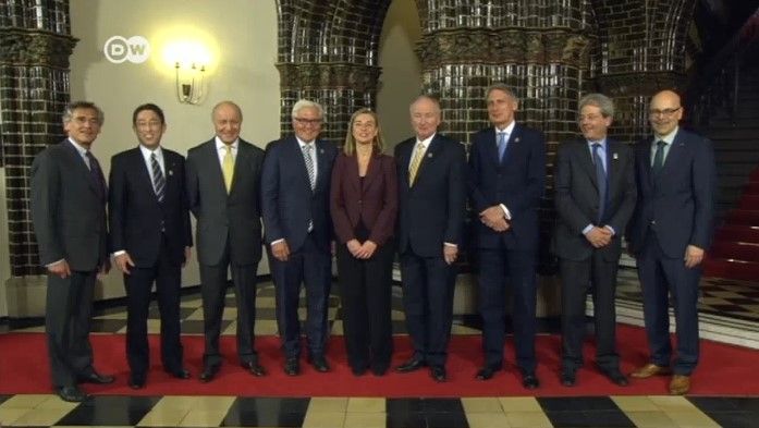 Concluye conferencia de ministros de Exteriores del G-7 Concluye conferencia de ministros de Exteriores del G-7