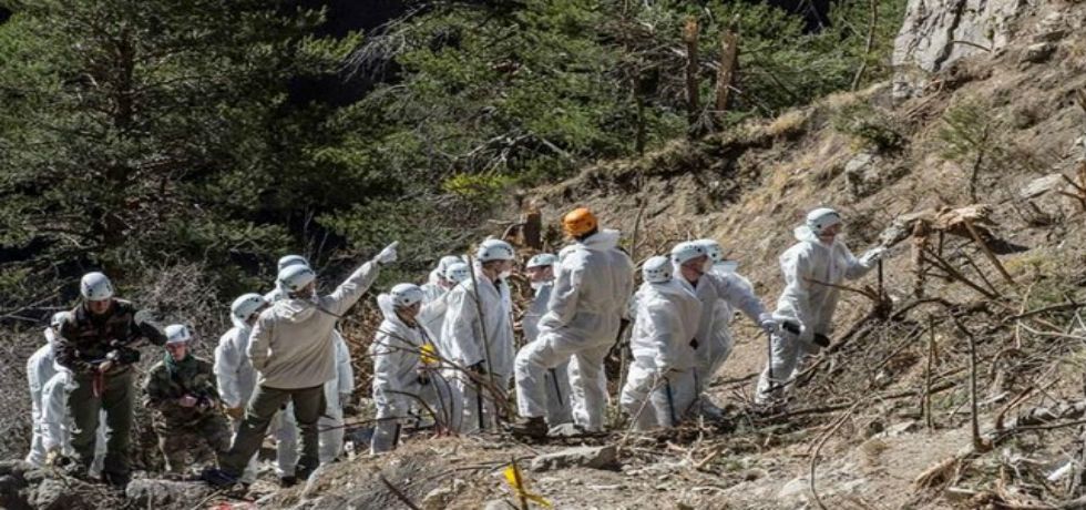 Finaliza búsqueda de cadáveres del vuelo de Germanwings