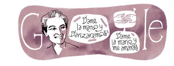 Google rinde homenaje a Gabriela Mistral