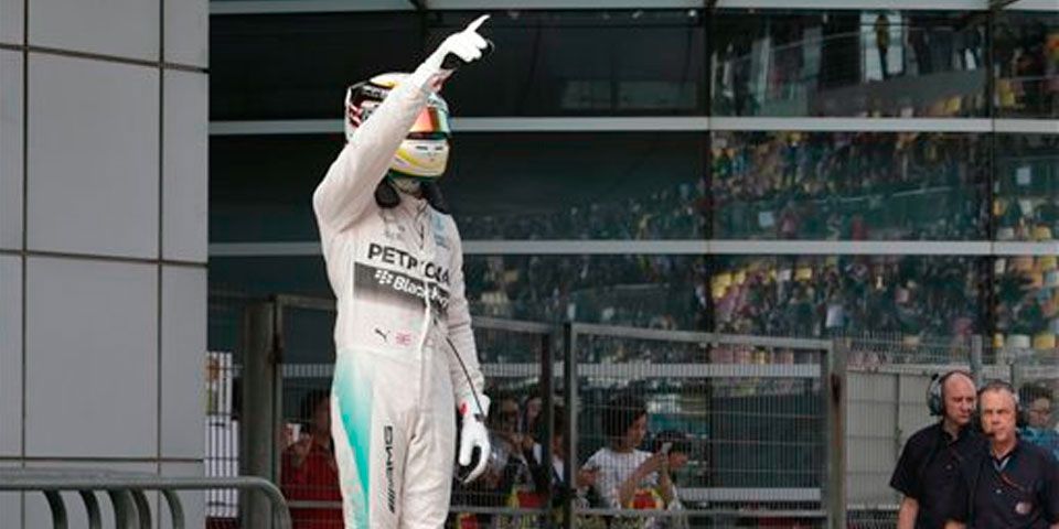 Tercera ‘pole’ consecutiva para Hamilton Tercera ‘pole’ consecutiva para Hamilton