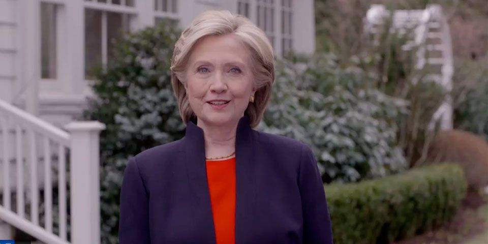 Hillary Clinton buscará ser la primera presidenta de Estados Unidos