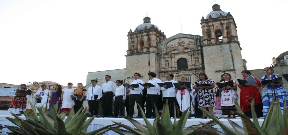 Celebran a la ciudad de Oaxaca por sus 483 años