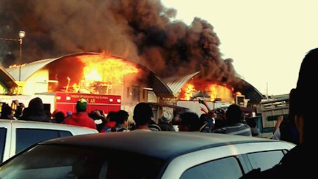Afectados por incendio en Central de Abasto recibirán apoyos