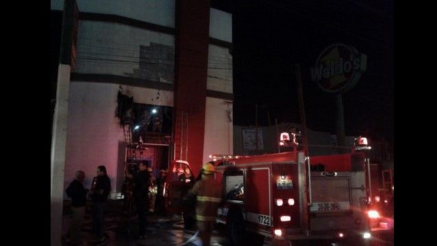 Se incendia centro de apuestas en Zapopan