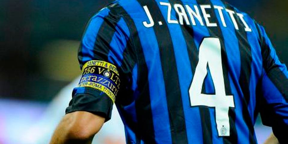 Inter retira número de Javier Zanetti